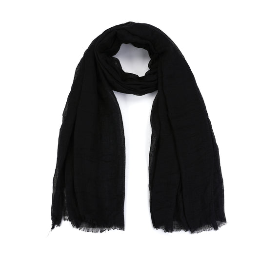 Dun sjaaltje - zwart