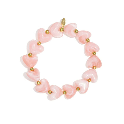 Hartjes stretch armband