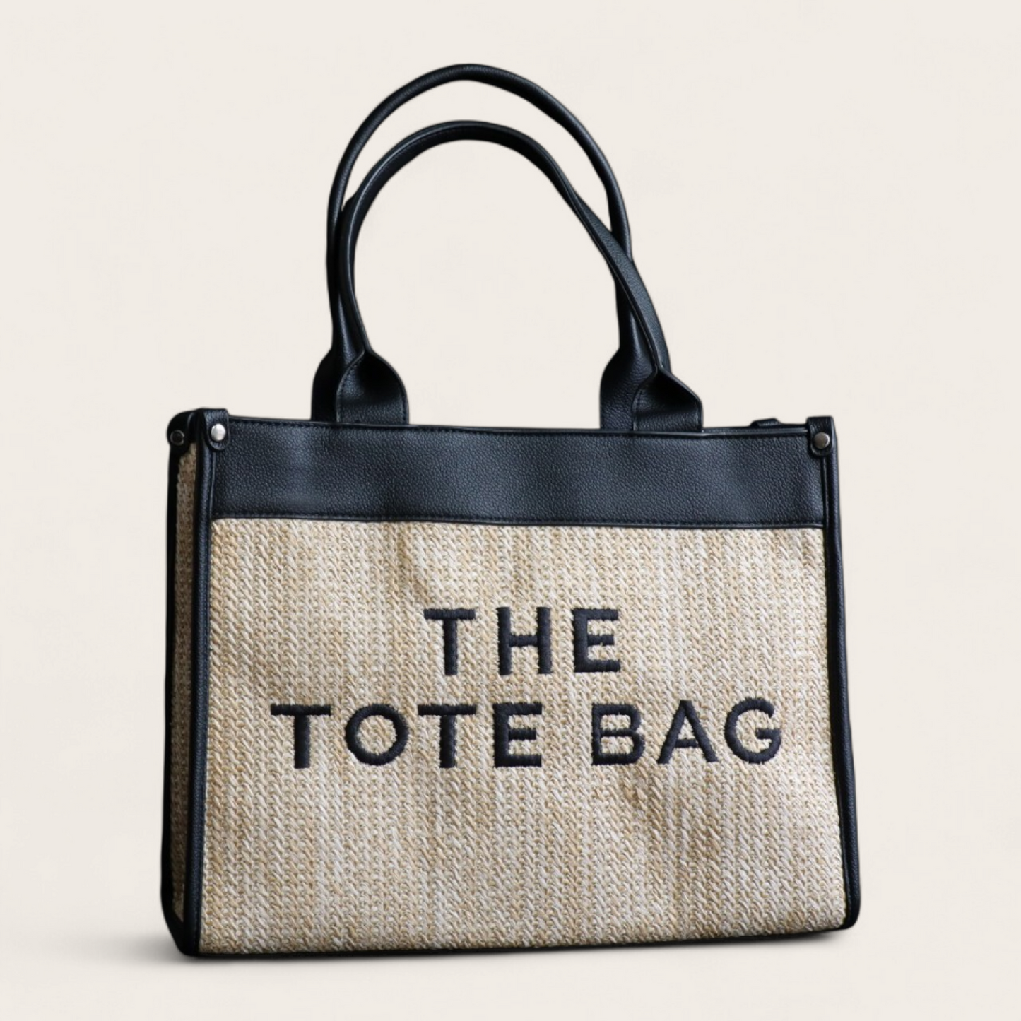 The tote bag - zwart