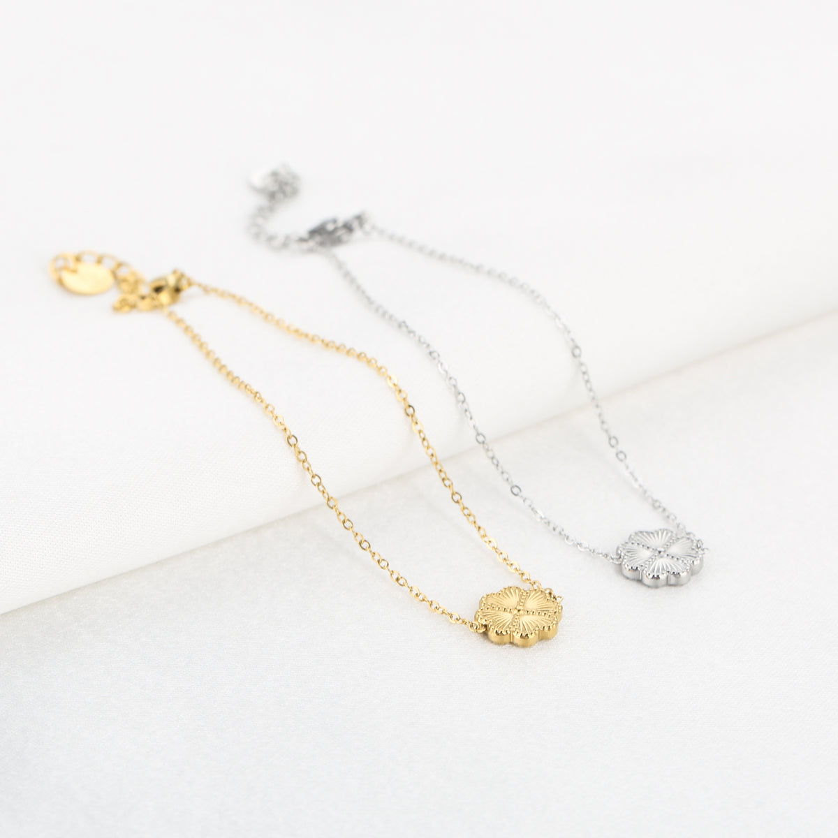 Klavertje armband