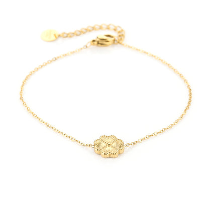 Klavertje armband