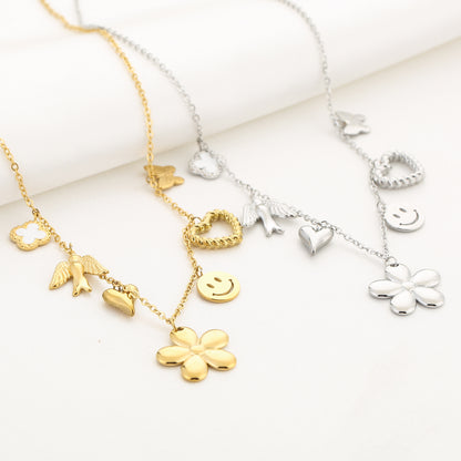 Ketting Pippa - zilver