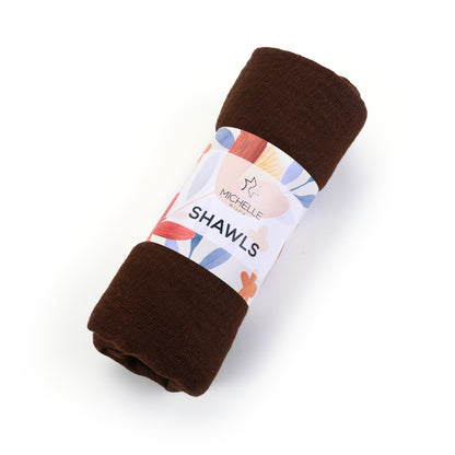 Dun sjaaltje - bruin