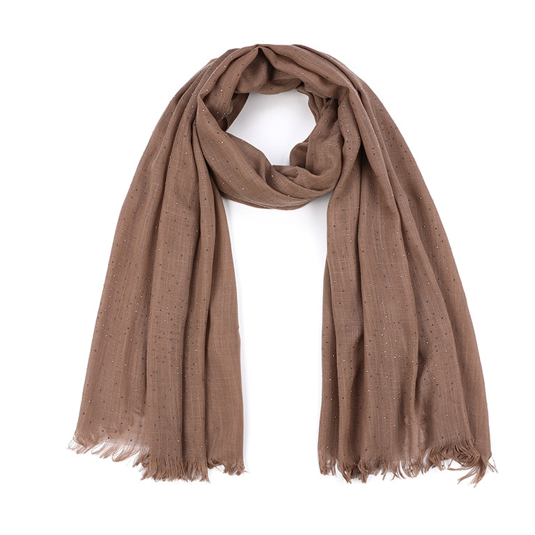 Sparkle taupe sjaaltje