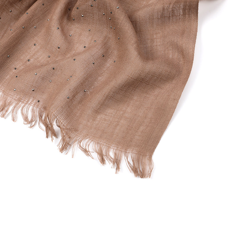 Sparkle taupe sjaaltje