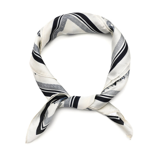 Ocean Tropic sjaaltje blauw - 70x70