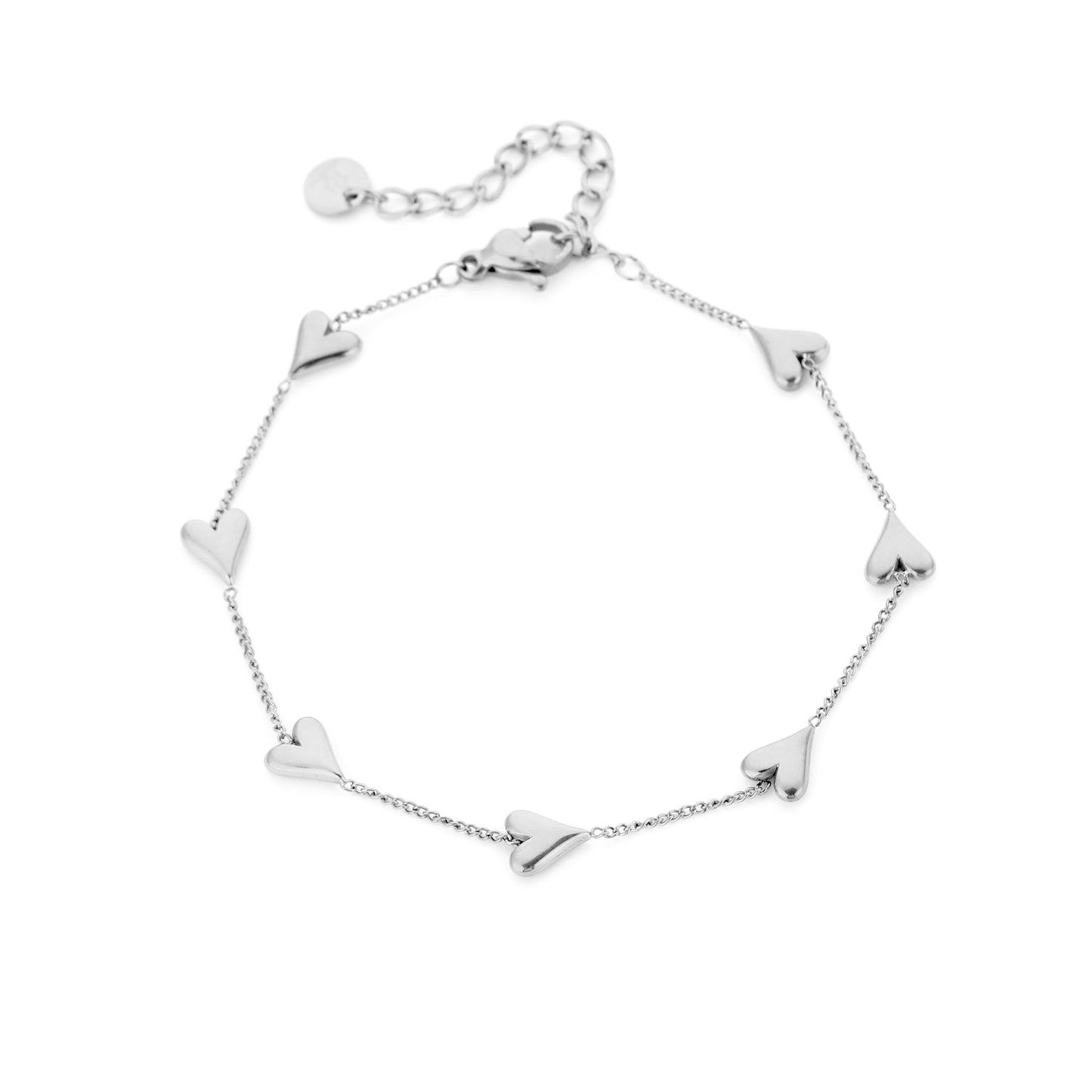 Lucky 7 armband - goud/zilver