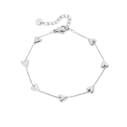 Lucky 7 armband - goud/zilver